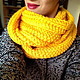 Чтобы лучше рассмотреть снуд, нажмите на фото
CUTE-KNIT Ната Онипченко Ярмарка Мастеров
Купить желтый снуд вязаный