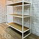 Стеллаж в гостиную LF-567. Стеллажи. Leo-loft. Ярмарка Мастеров.  Фото №5
