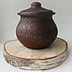 Olla de cerámica ' olla de Barro', Ware in the Russian style, Vologda,  Фото №1