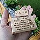 Order Wooden flash drive with engraving in a box, a gift made of wood. fleshki22. Livemaster. . Flash drives Фото №3