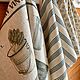 Заказать Купон 50*70 лен коллекция Garden, 8128 Инструменты. Lavka Home&Cotton. Ярмарка Мастеров. . Ткани Фото №3
