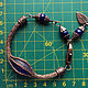 Copper Viking Knit Bracelet Pod. Bead bracelet. IvaDesign (elenaiva). My Livemaster. Фото №5