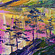 Oil painting of mountains 'beyond Barriers' oil painting of mountains. Pictures. Multicolor Gallery. Online shopping on My Livemaster.  Фото №2