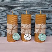 Сувениры и подарки handmade. Livemaster - original item Christmas gifts: Candle 