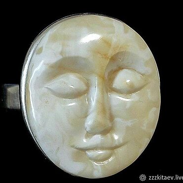 Украшения ручной работы. Ярмарка Мастеров - ручная работа Кольцо МАСКА (925). Handmade.