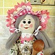 Кукла-пакетница Розовая штучка. Куклы и пупсы. Елена Горелова 'Уютное местечко' (gele0na). Интернет-магазин Ярмарка Мастеров.  Фото №2