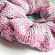 Резинка для волос вязаная хлопковая. Резинка для волос. ArtKnitDesign Свитера Уизли. Ярмарка Мастеров.  Фото №6