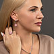 Серебряная подвеска Stamp red. Подвеска. GEORY jewelry (GEORY). Ярмарка Мастеров.  Фото №4
