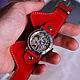 Women's Wristwatches Buterfly Red. Watches. MART. Online shopping on My Livemaster.  Фото №2