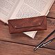 Delhi genuine leather pencil case, Canisters, Moscow,  Фото №1