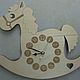 Wall clock 'Horse'. Watch. DG labs. Online shopping on My Livemaster.  Фото №2