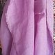 Order Linen stole 'lilac'. love. Livemaster. . Scarves Фото №3