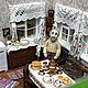 Зеленый осенний домик в деревне. Румбоксы. Елена @frutofabrika. Ярмарка Мастеров.  Фото №5