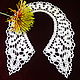  Lace collar Bruges lace No. №59, Collars, Bataysk,  Фото №1
