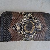 Сумка баул из кожи питона (натуральная змеиная кожа) Big torba