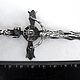 Крест готический из серебра JP23-01. Крестик. Blacksilver. Ярмарка Мастеров.  Фото №4