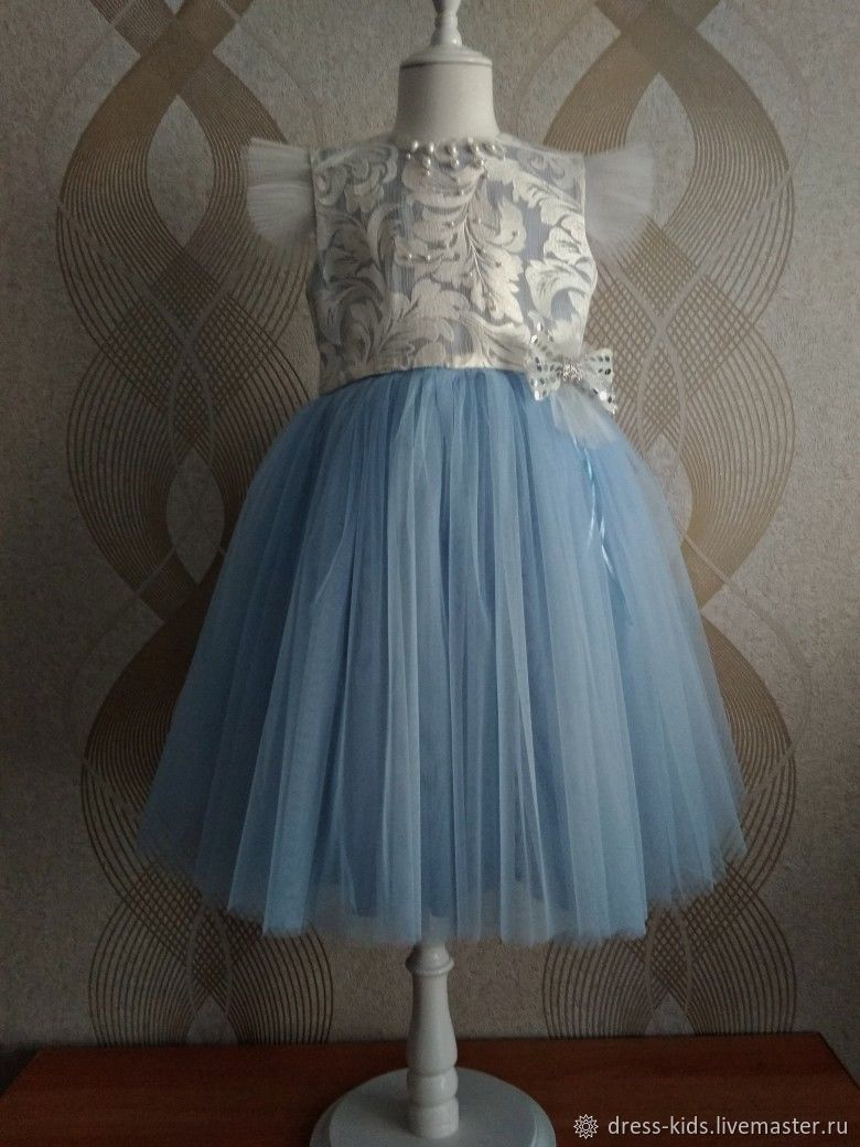  Нарядное платье "Морозные узоры", Платье, Новосибирск,  Фото №1