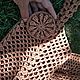 Order Set: bag string bag panama (raffia). Knitted carpets GalinaSh. Livemaster. . String bag Фото №3
