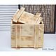 Wooden box with lid gift packaging, Storage Box, Moscow,  Фото №1