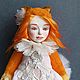 Тедди долл Лиса. Тедди Долл. Люлюкины куклы (lyulyukindolls). Ярмарка Мастеров.  Фото №5