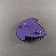 Purple Trilobite brooch, beaded Brooch, Beetle brooch. Brooches. Nibelung Design Beadwork. My Livemaster. Фото №4