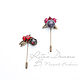 Little berry brooch-pins for scarf, coat, stole, pin. Brooches. Ritasdreams (ritasdreams). My Livemaster. Фото №4