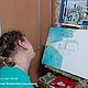 Там где живет Святая Ксения. Картины. Наталия Ж. Кисточка послушная губам. Ярмарка Мастеров.  Фото №4
