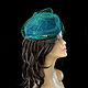 Little hat 'Emerald'. Hats1. Novozhilova Hats. My Livemaster. Фото №5