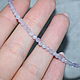 Silver 925pr.Delicate beads natural stone kunzite with a cut. Beads2. naturalkavni. My Livemaster. Фото №6