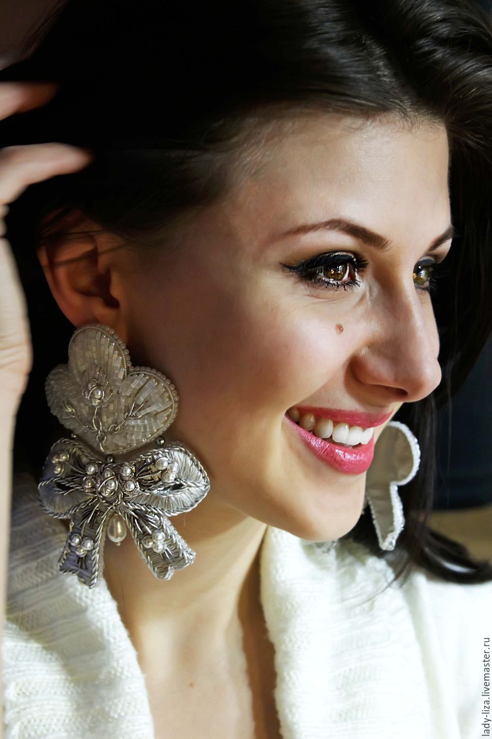 BRIDAL EXTRA Large EARRINGS | Rebekajewelry