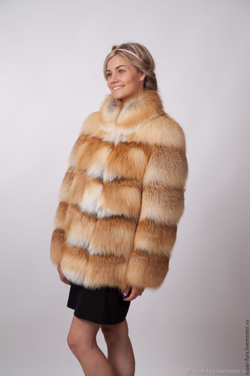 The coat of Fox. Fox fur coat – купить на Ярмарке Мастеров – 9OM6LCOM ...