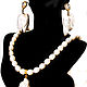 Set of Baroque pearls And barroco pearls, Necklace, Simferopol,  Фото №1