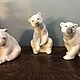 Винтаж: Lladro. Испания. Белые медведи, Статуэтки винтажные, Москва,  Фото №1
