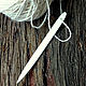 Игла для вязания из кости, Инструменты для вязания, Ялта,  Фото №1