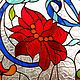 Order Garden of Eden II. Stained Glass Tiffany. Glass Flowers. Livemaster. . Stained glass Фото №3