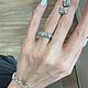 Винтаж: Кольцо Tiffany из серебра, Кольца винтажные, Москва,  Фото №1