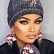 Летняя Шапка  ручной работы"Мухоморы"-2. Шапки. Анна Лесникова      Les accessoires. Ярмарка Мастеров.  Фото №8