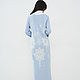 The dress 'Snezhana' is blue. Dresses. Designer clothing Olesya Masyutina. My Livemaster. Фото №6