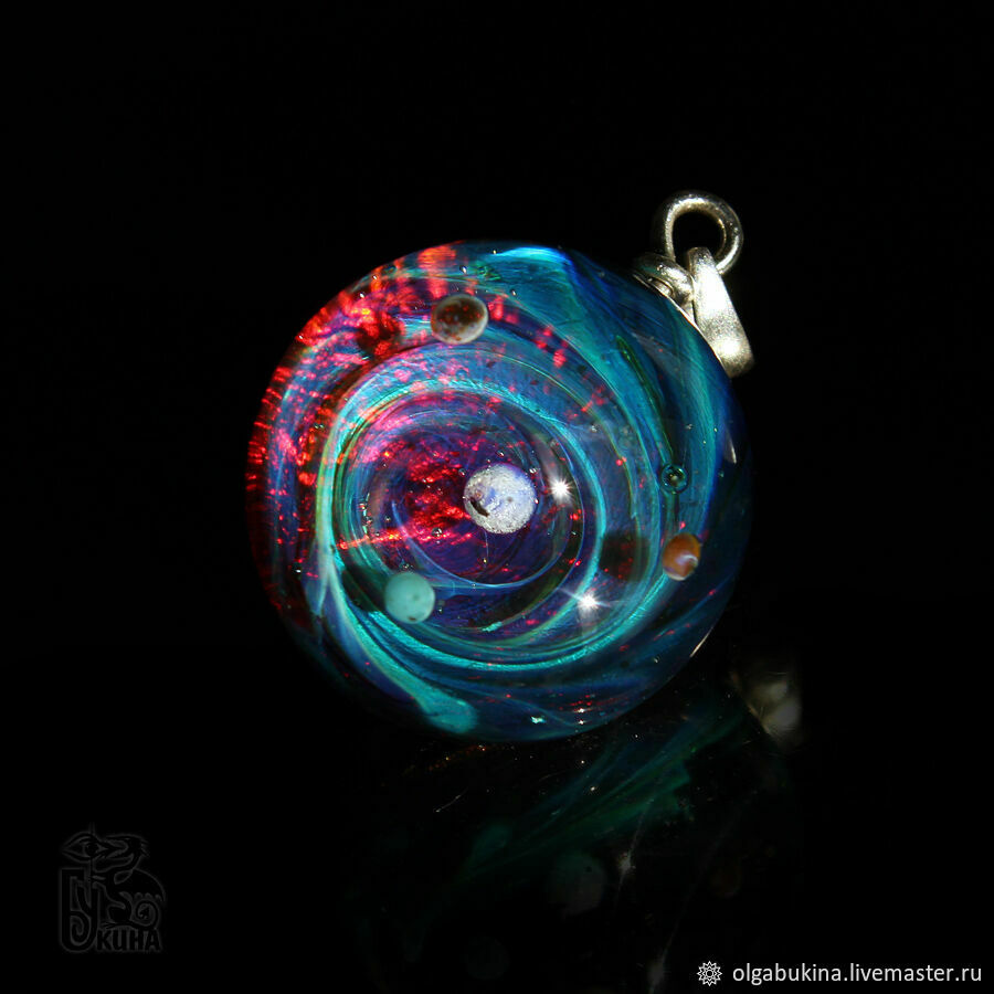 Pendant ball Exosphere. Universe Cosmos Galaxy Planet Space, Pendant, Moscow,  Фото №1