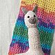 Заказать Игрушка вязаная Лама. Лена Коробова (lazylazyknits). Ярмарка Мастеров. . Мягкие игрушки Фото №3