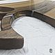 Заказать Сервировочная доска из слэба ореха со смолой. Akutrau Woodworking. Ярмарка Мастеров. . Подносы Фото №3