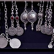 Украшения handmade. Livemaster - original item Gypsy Earrings Coins Chains. Handmade.