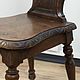 Винтаж: Пара старинных резных стульев скабелло. Мебель винтажная. Mydecorroom. Ярмарка Мастеров.  Фото №8