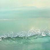Картины и панно handmade. Livemaster - original item Photo picture nature sea, Poster landscape with water Zen. Handmade.