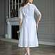 Women's dress made of cotton ALEXANDRIA 100% sewing on cotton lining. Dresses. BRAGUTSA. My Livemaster. Фото №6