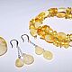 Set with royal and solar amber, Jewelry Sets, Belokuriha,  Фото №1