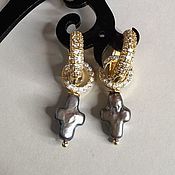 Украшения handmade. Livemaster - original item Earrings .   pearls. Handmade.