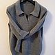 Заказать Джемпер поло. Cashmere & Wool / Машинное вязание. Ярмарка Мастеров. . Джемперы Фото №3