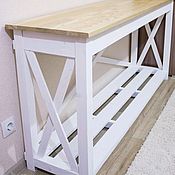 Для дома и интерьера handmade. Livemaster - original item Table-Console made of solid wood: pine/ larch (handmade). Handmade.