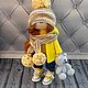 Текстильная кукла. Тыквоголовка. dollshandmade. Ярмарка Мастеров.  Фото №4